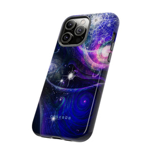 Space Background iPhone case (Protective) - Protective Phone Case