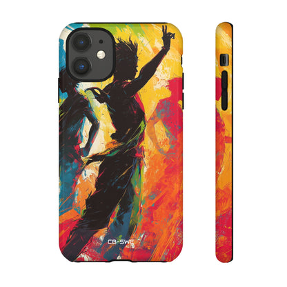 Figures Dance Wildly - iPhone Case