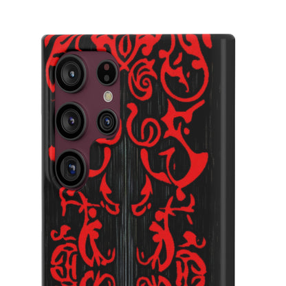 Gothic Crimson Symmetry Samsung S22 - Slim Phone Case