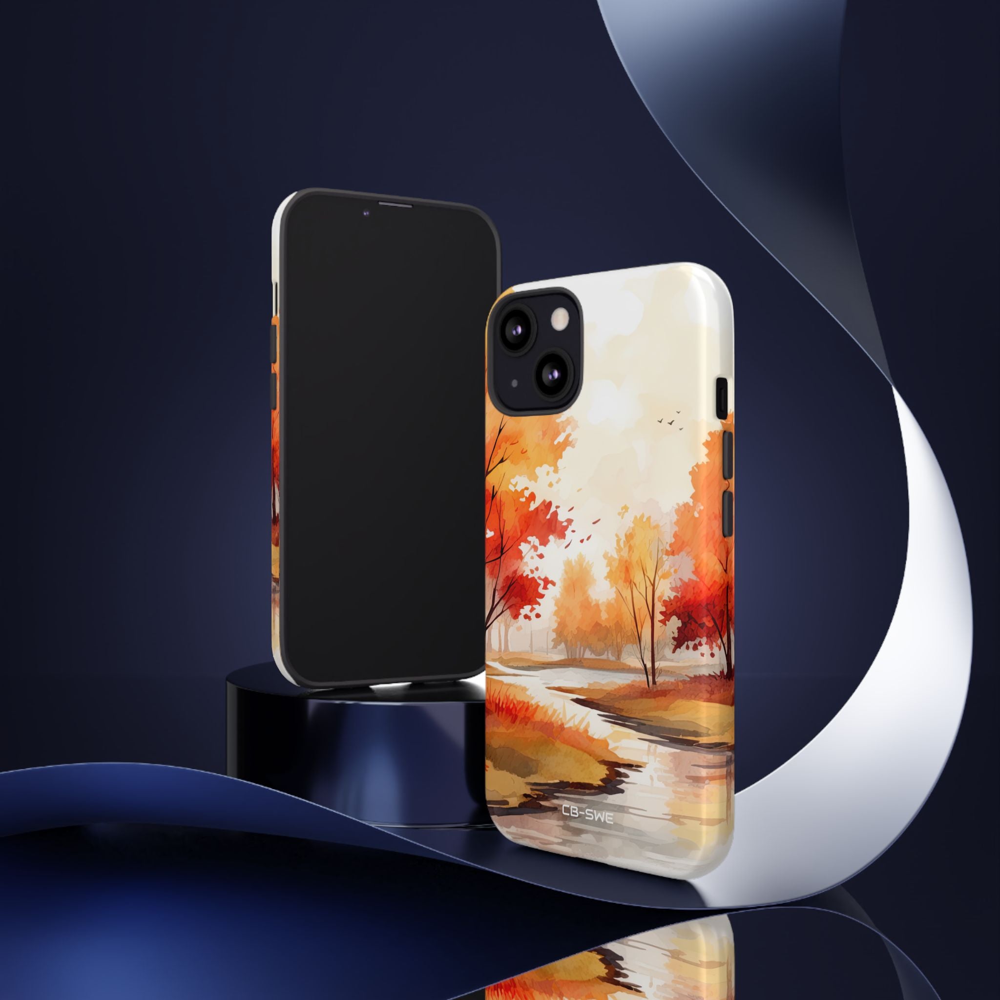 Autumn Leaves Dance - iPhone Case