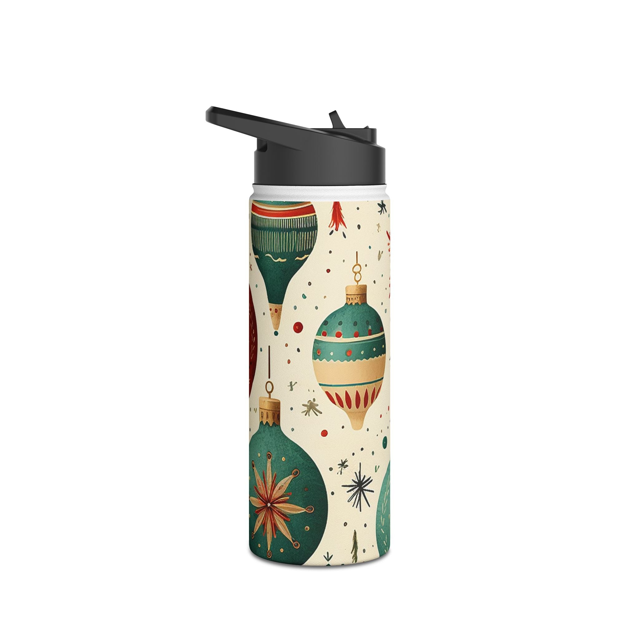 Ornate Starburst - Stainless Steel Water Bottle
