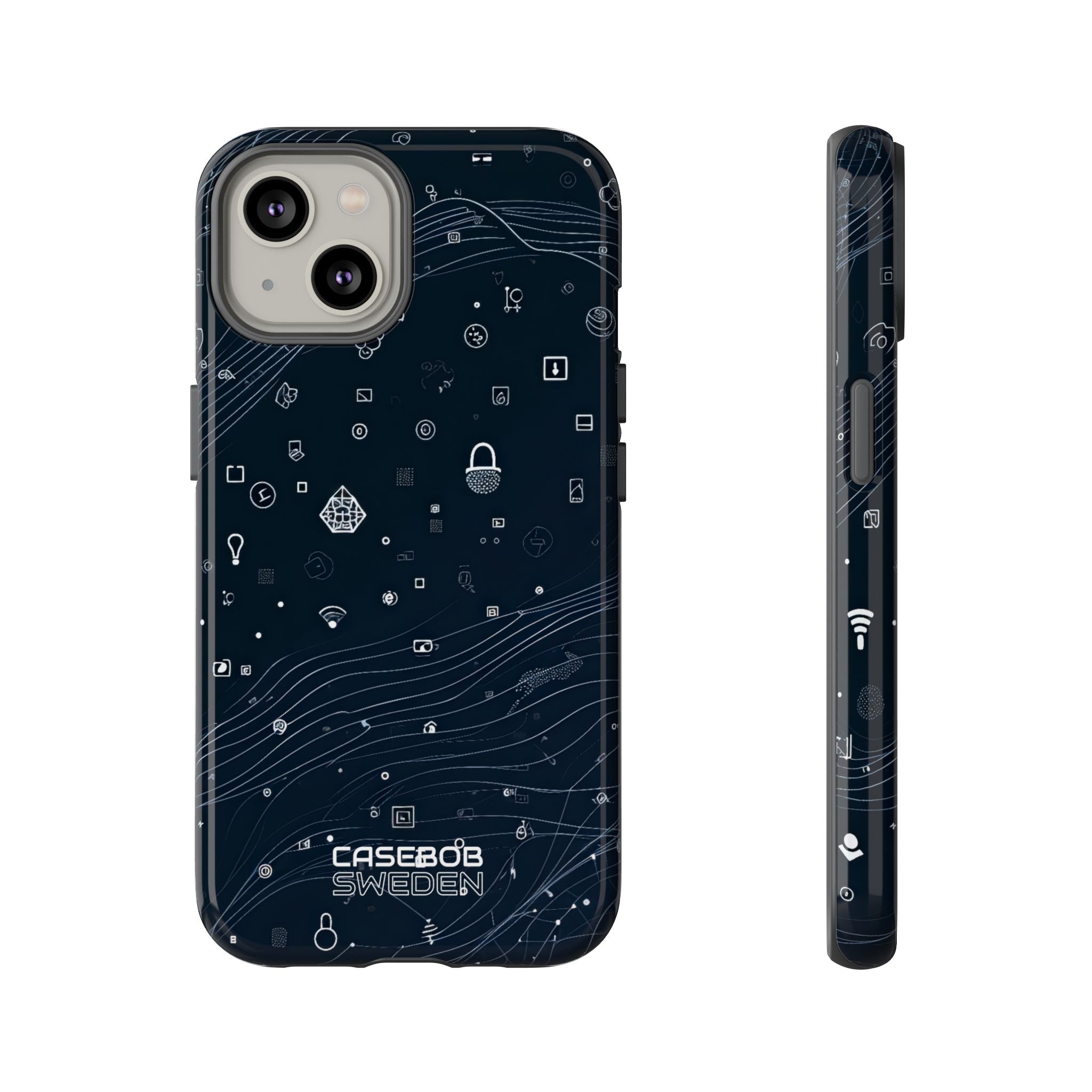 Connessione di forme d'onda digitali iPhone 14 - Tough