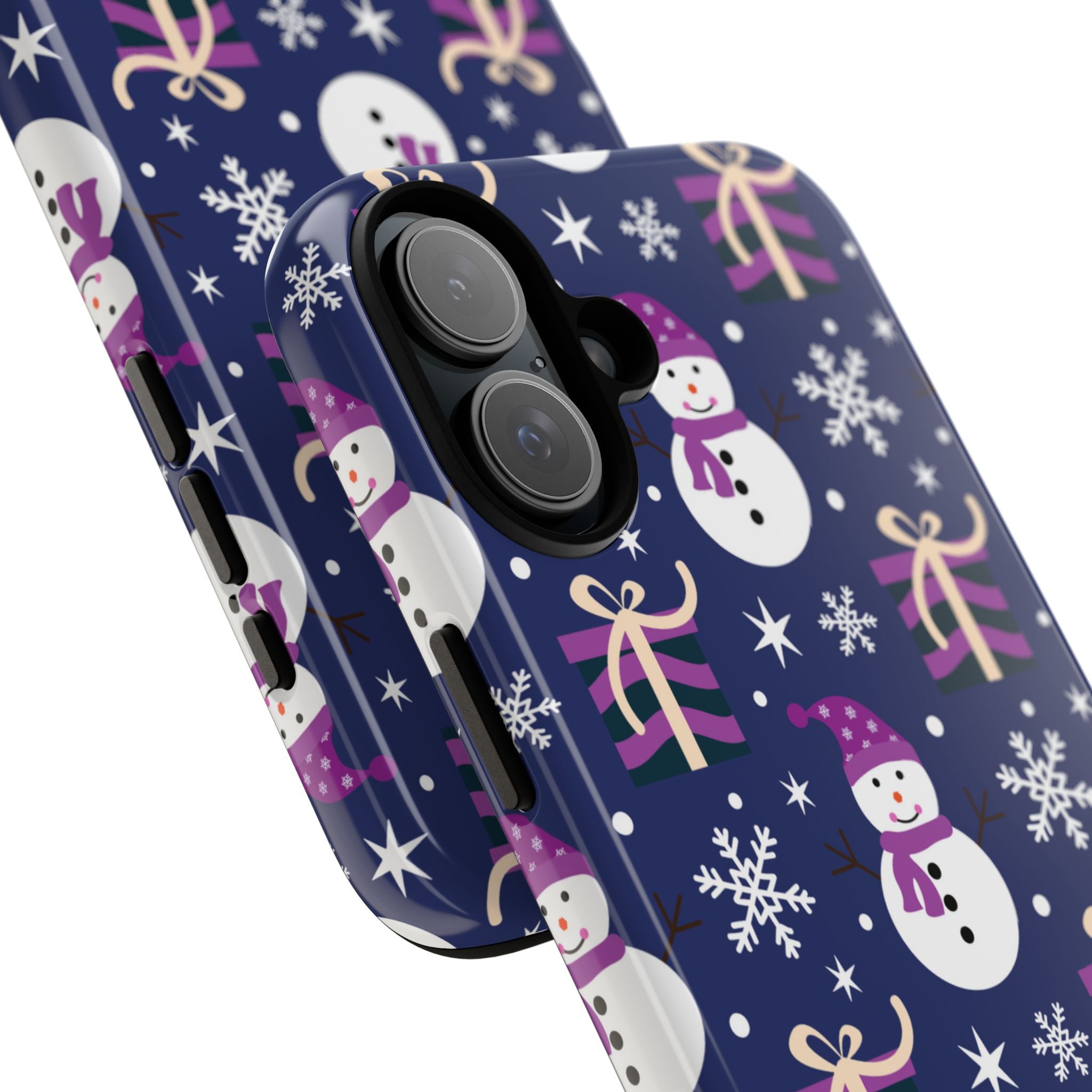 Snowmen Gift Giving - iPhone Case