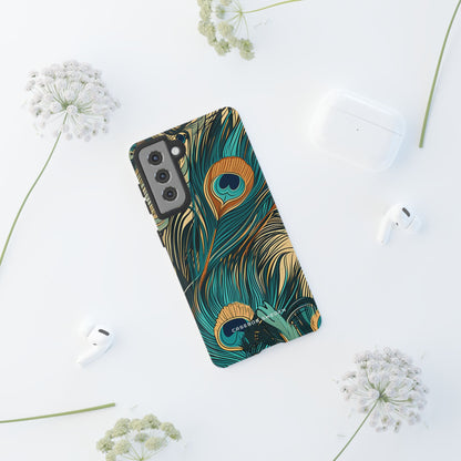 Art Nouveau Peacock Elegance  Samsung S21 - Tough Phone Case