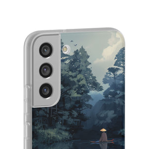 Tranquil Lotus Serenity | Flexible Phone Case for Samsung Galaxy