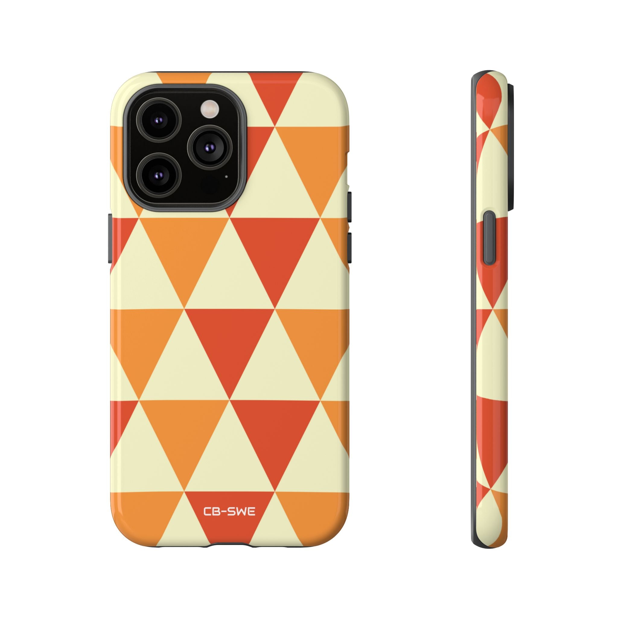 Autumn Triangles Dance - iPhone Case