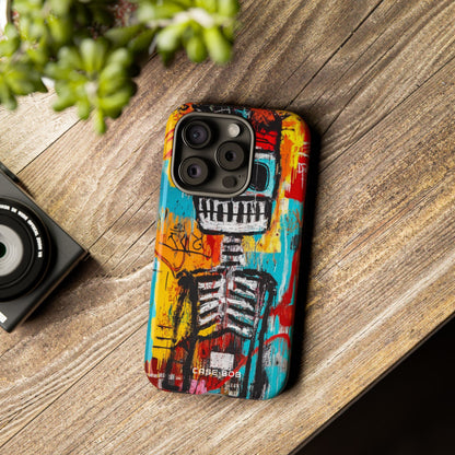 Skeleton Riot iPhone 15 Pro Case - Tough