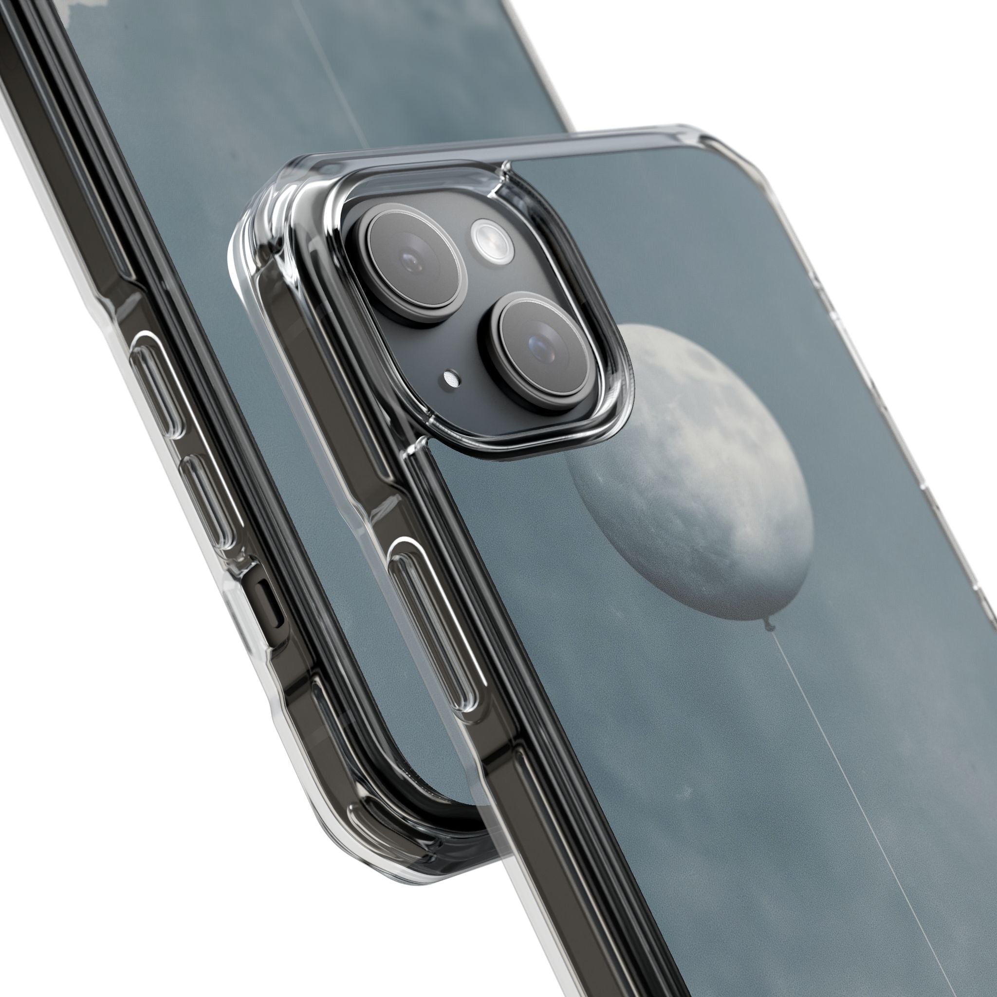 Moon Cradled Softly iPhone Case - Impact