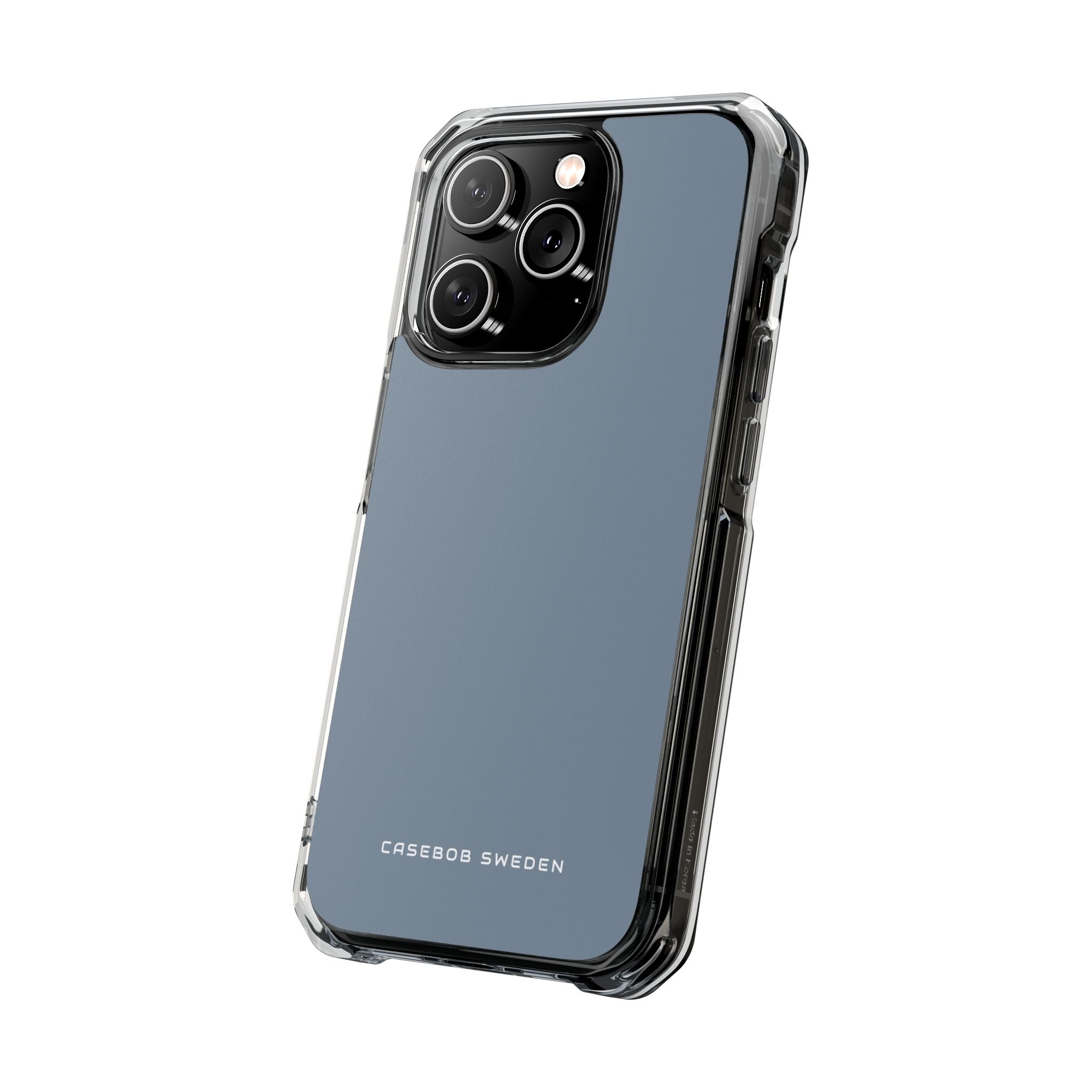 Light Slate Gray iPhone 14 - Clear Impact Phone Case