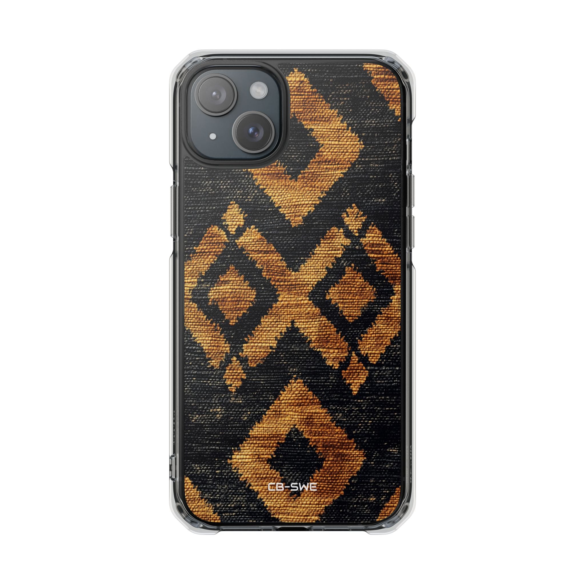 Diamond Shapes Intertwine iPhone Case - Impact