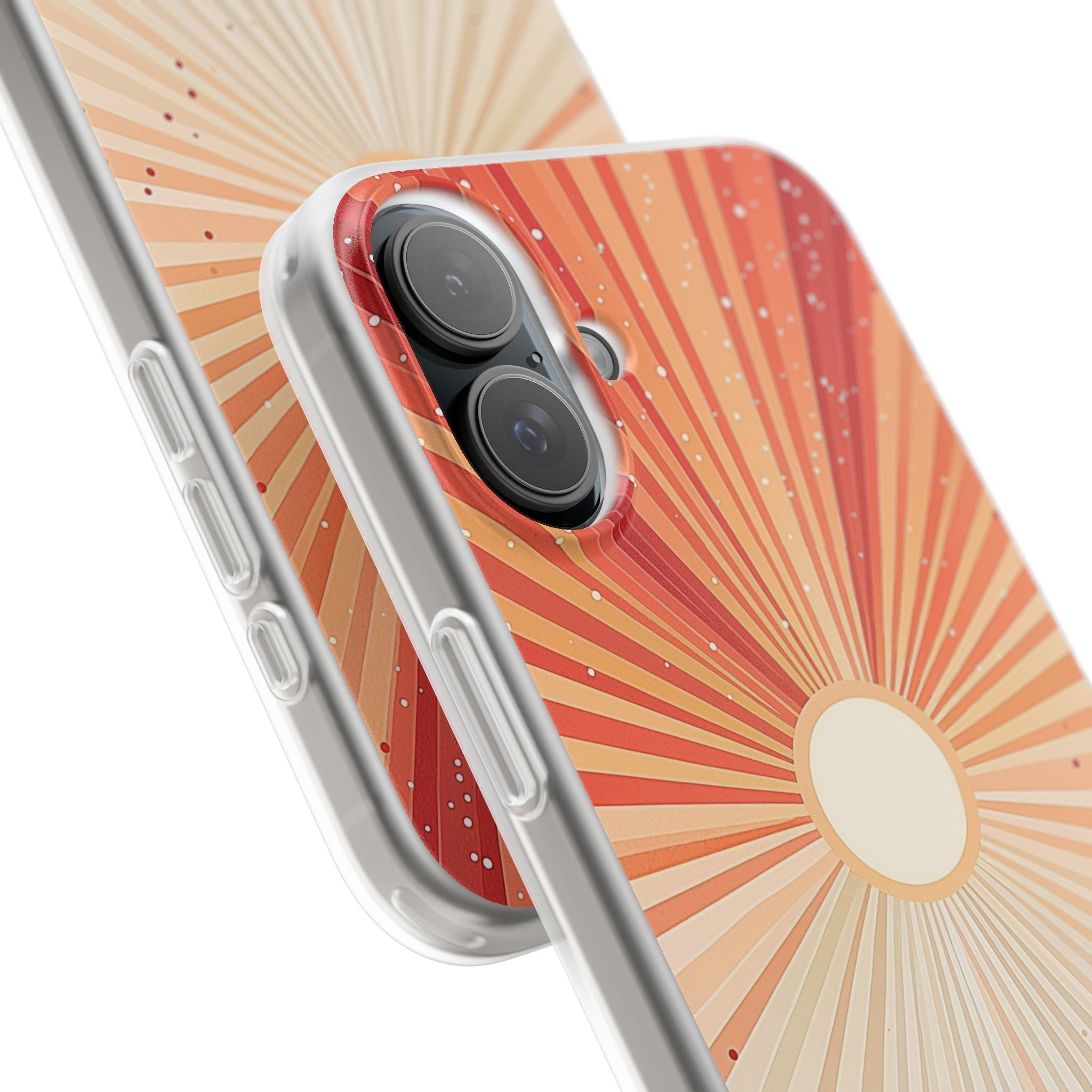Solar Bloom iPhone 16 Plus Case - Soft