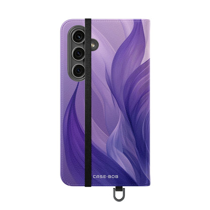 Purple Ribbons - Samsung S24 Plus Case - Wallet