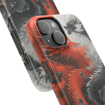 Zen Dragon Harmony iPhone 15 - Slim Phone Case