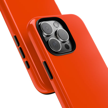 Orange Red iPhone 16 - Tough Phone Case