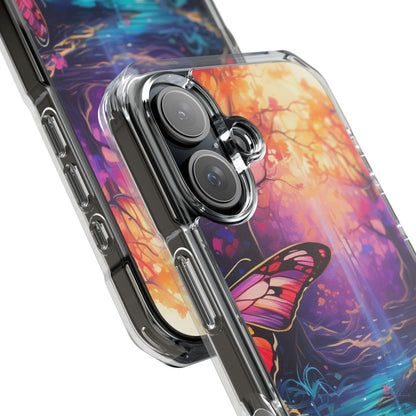 Enchanted Butterfly Forest iPhone Case - Impact