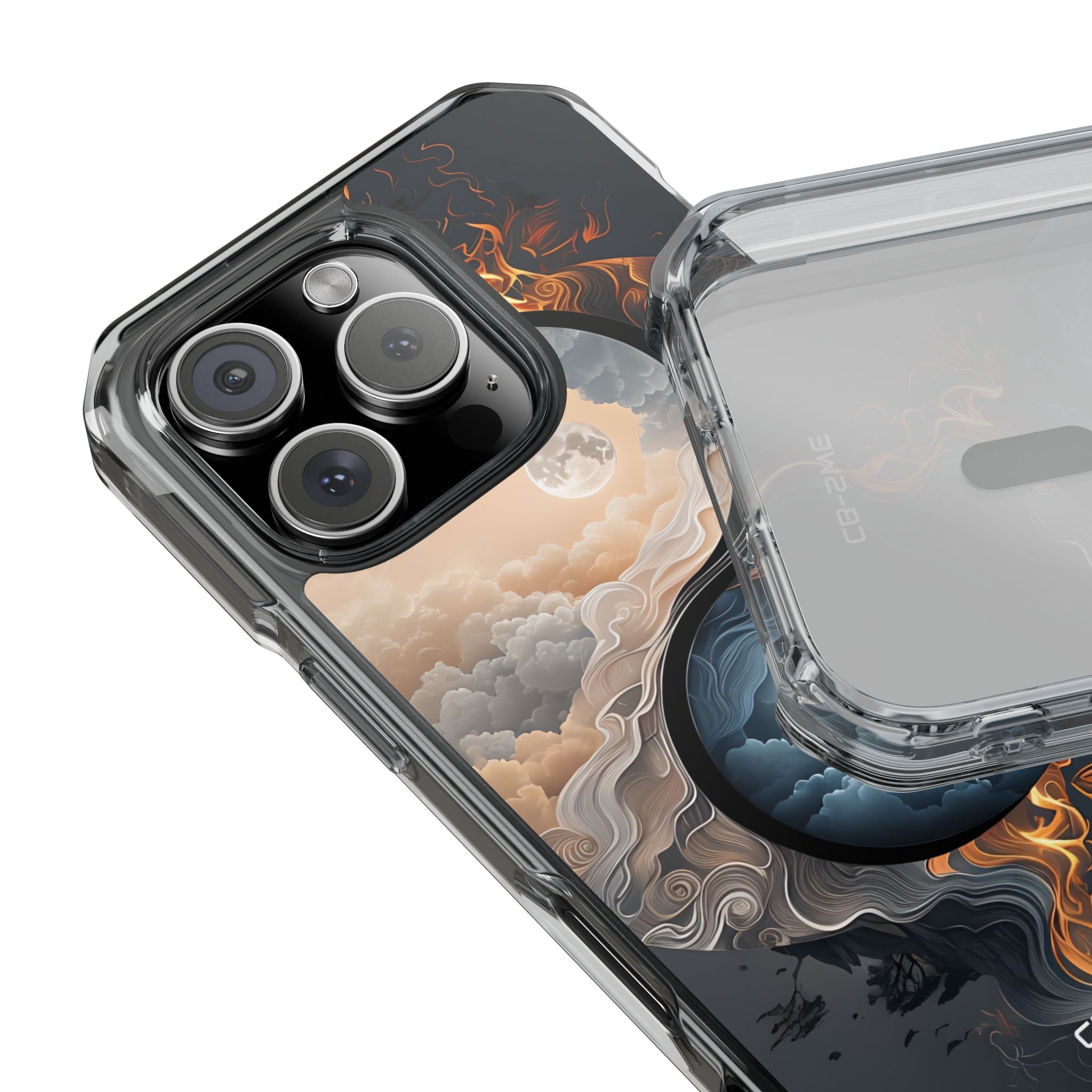 Moonlit Elemental Harmony iPhone Case - Impact