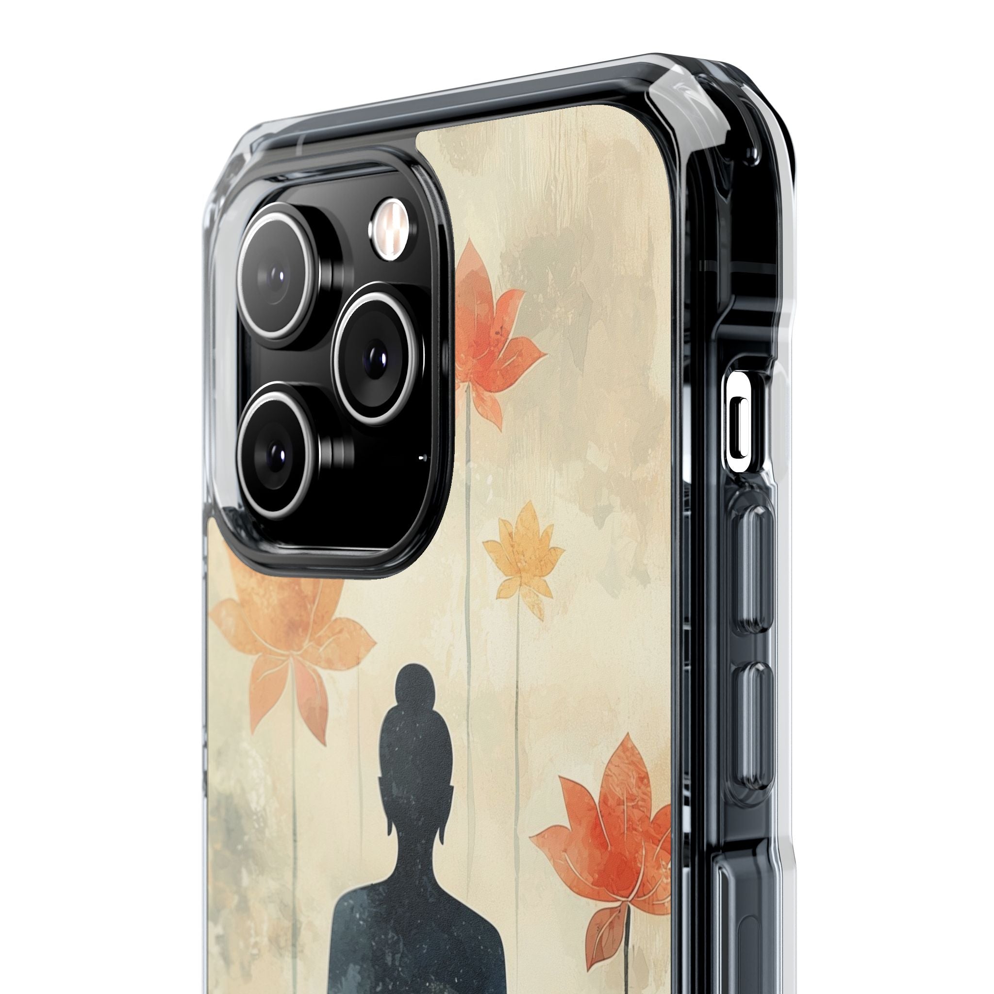 Lotus Blooms Surround iPhone Case - Impact