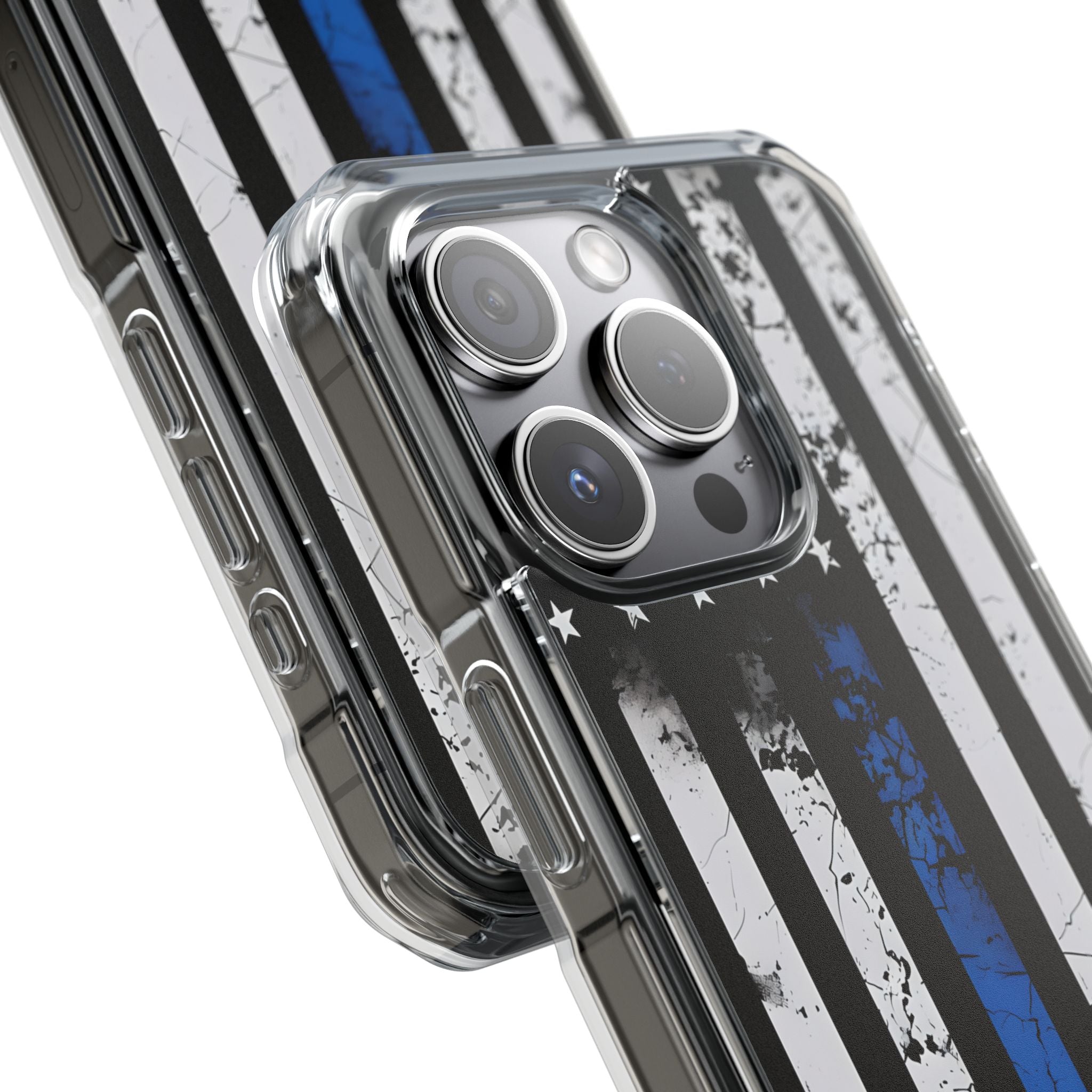 Modern Grunge Flag iPhone Case - Impact