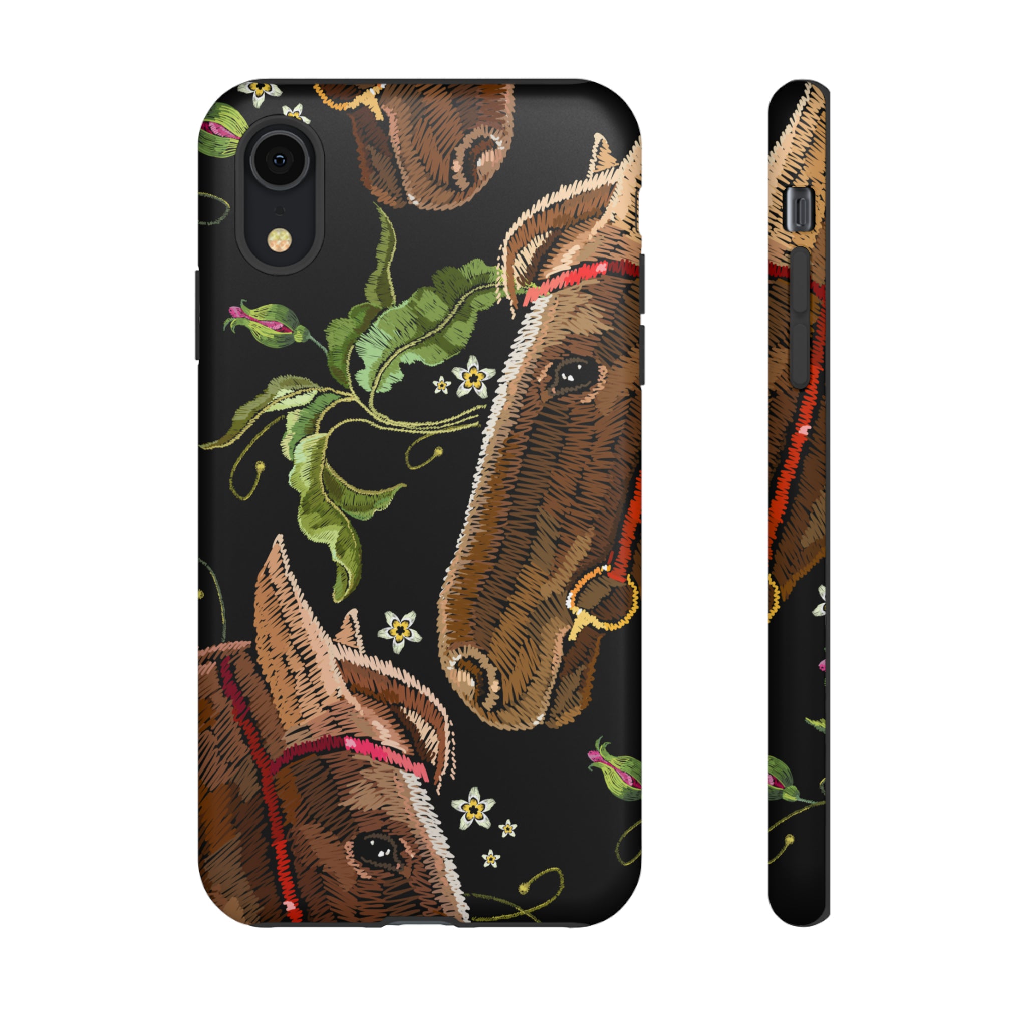 Horse Drawing - Protective Phone Case