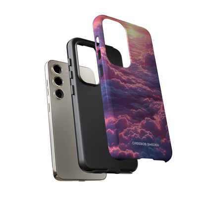 Pink Purple Clouds - Tough Samsung S23 Phone Case