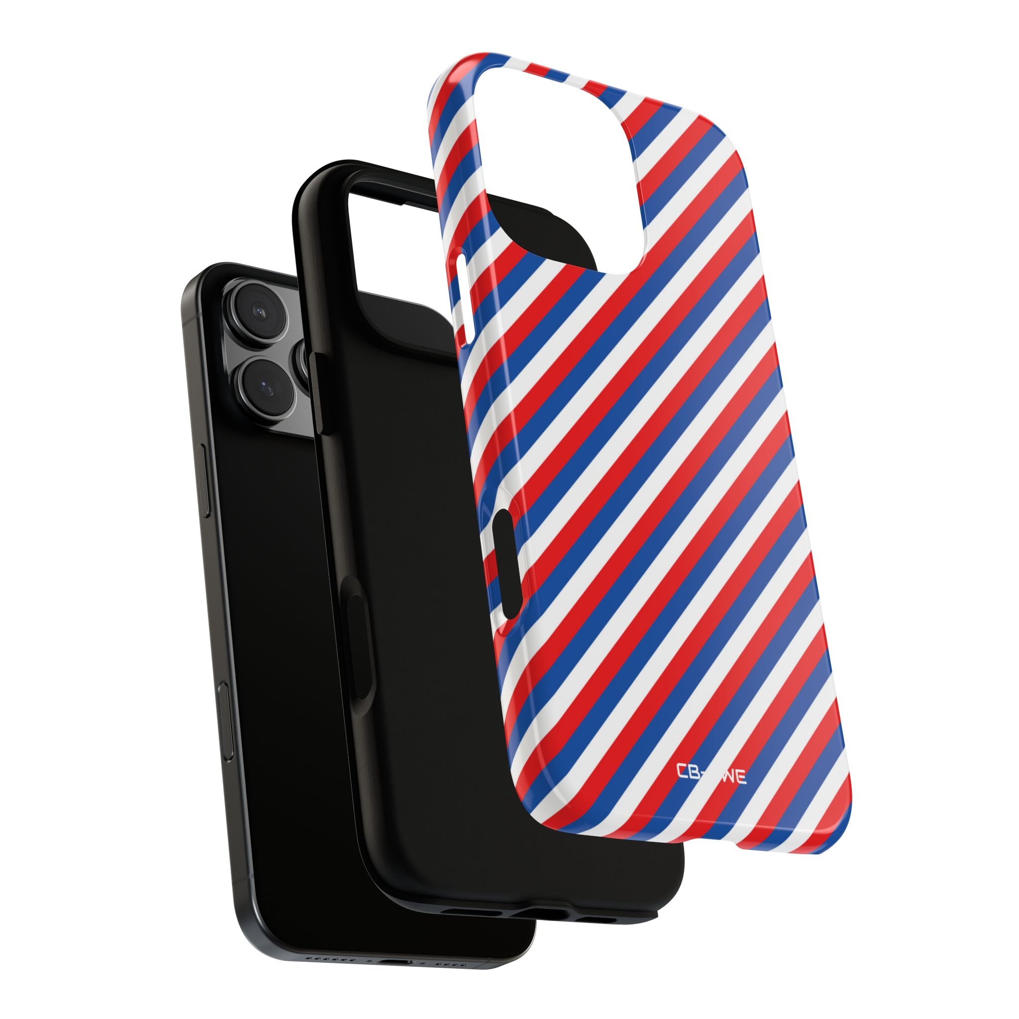 Striped Freedom Wave - iPhone Case