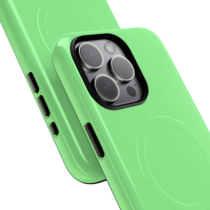 Pale Green iPhone 15 | Tough+ Phone Case