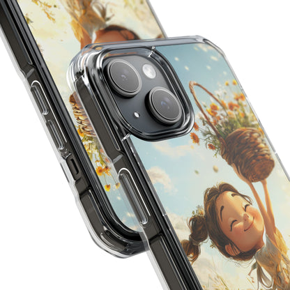 Joyful Girl Leaps iPhone Case - Impact