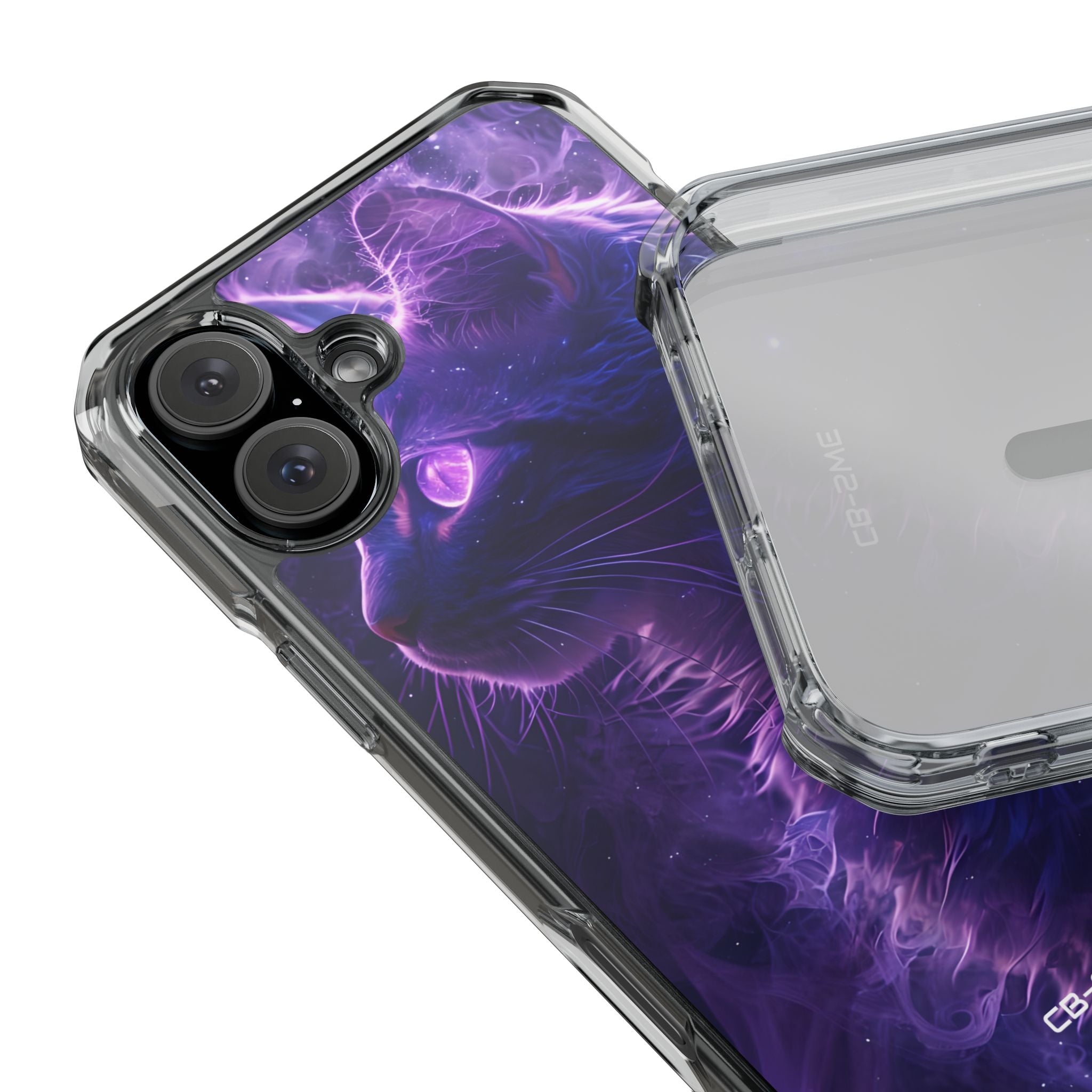 Mystical Starlit Cat iPhone Case - Impact