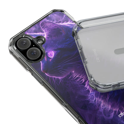 Mystical Starlit Cat iPhone Case - Impact