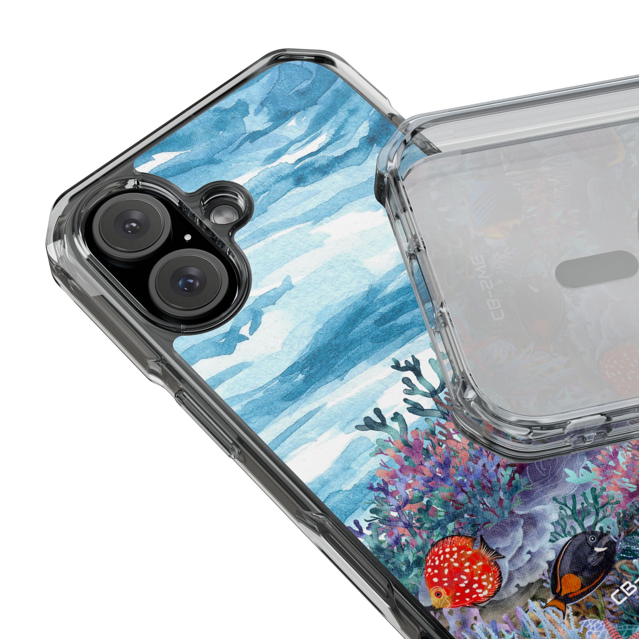 Aquatic Life Watercolors iPhone Case - Impact