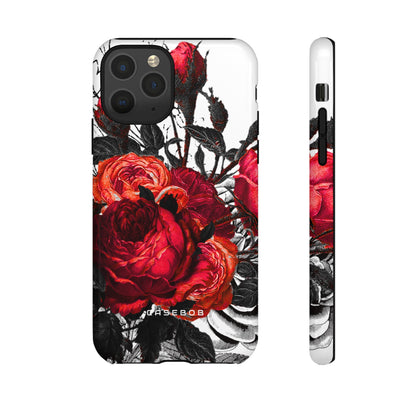 Serarose Gothic Flower - Protective Phone Case