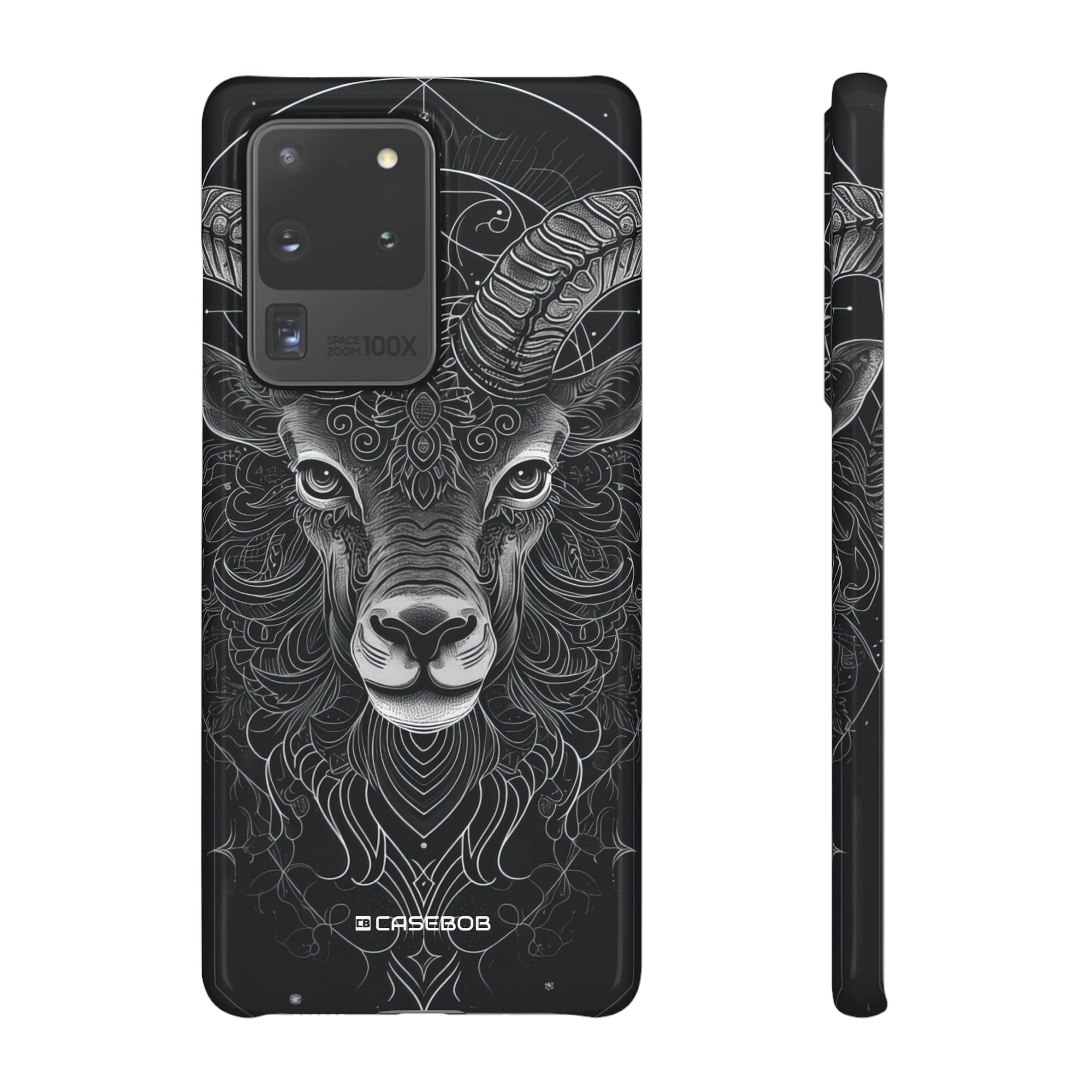 Mystic Ram Mandala | Slim Phone Case for Samsung