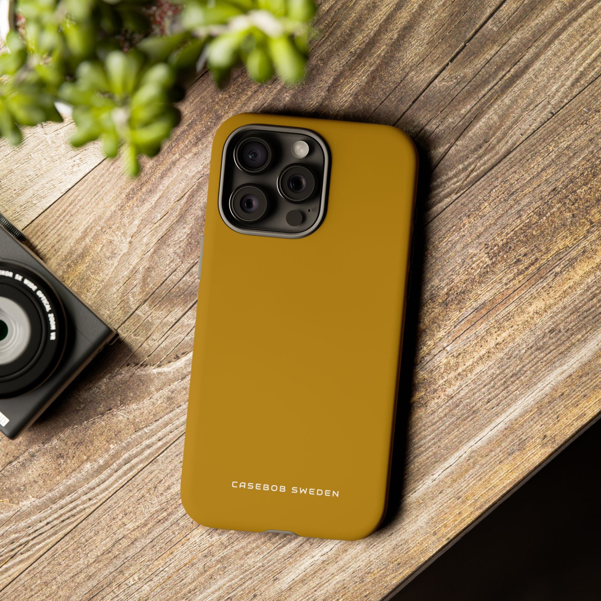 Dark Golden Rod iPhone 15 - Tough Phone Case