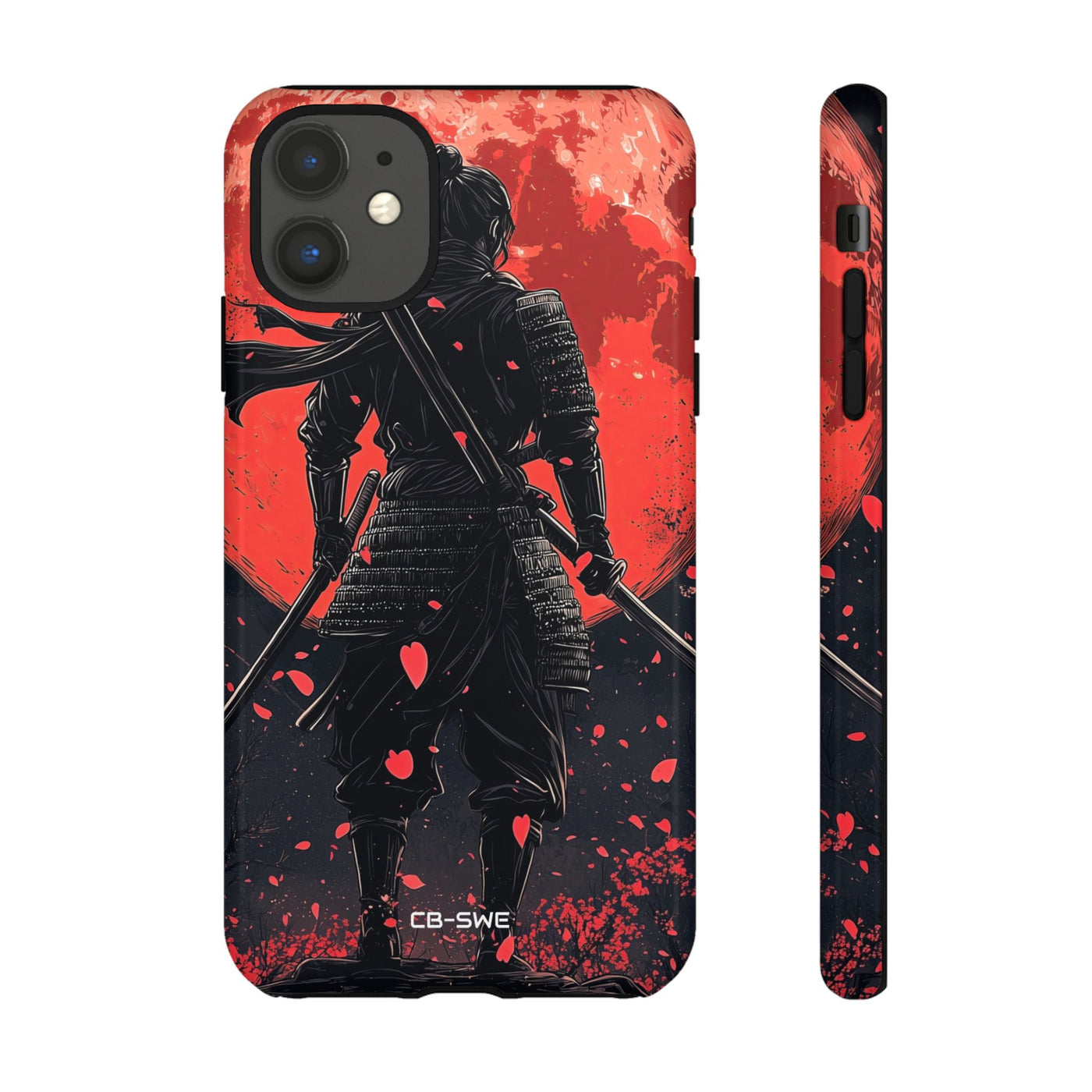 Ninja Faces Moon - iPhone Case