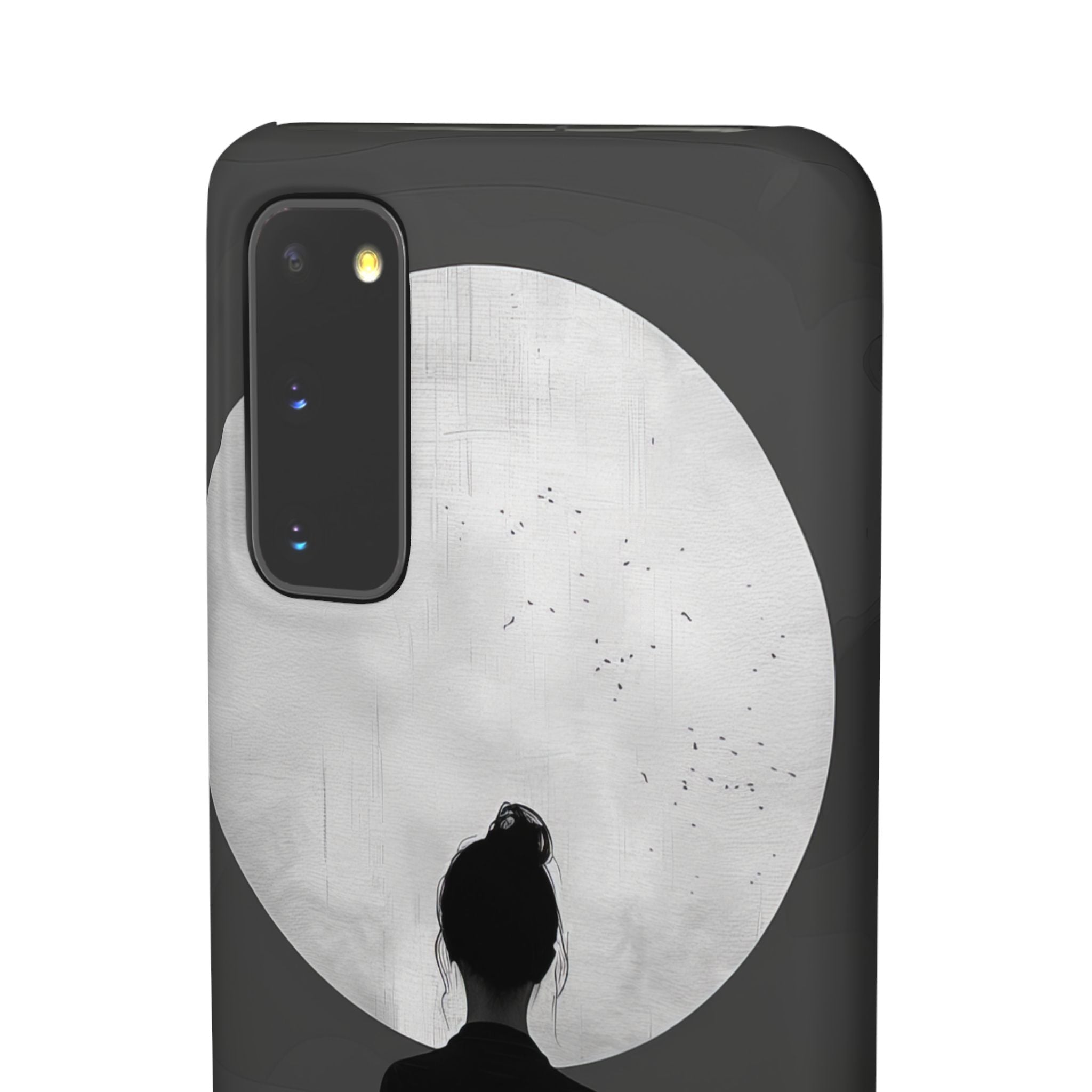 Zen Serenity Moon Reflection Samsung S20 - Slim Phone Case