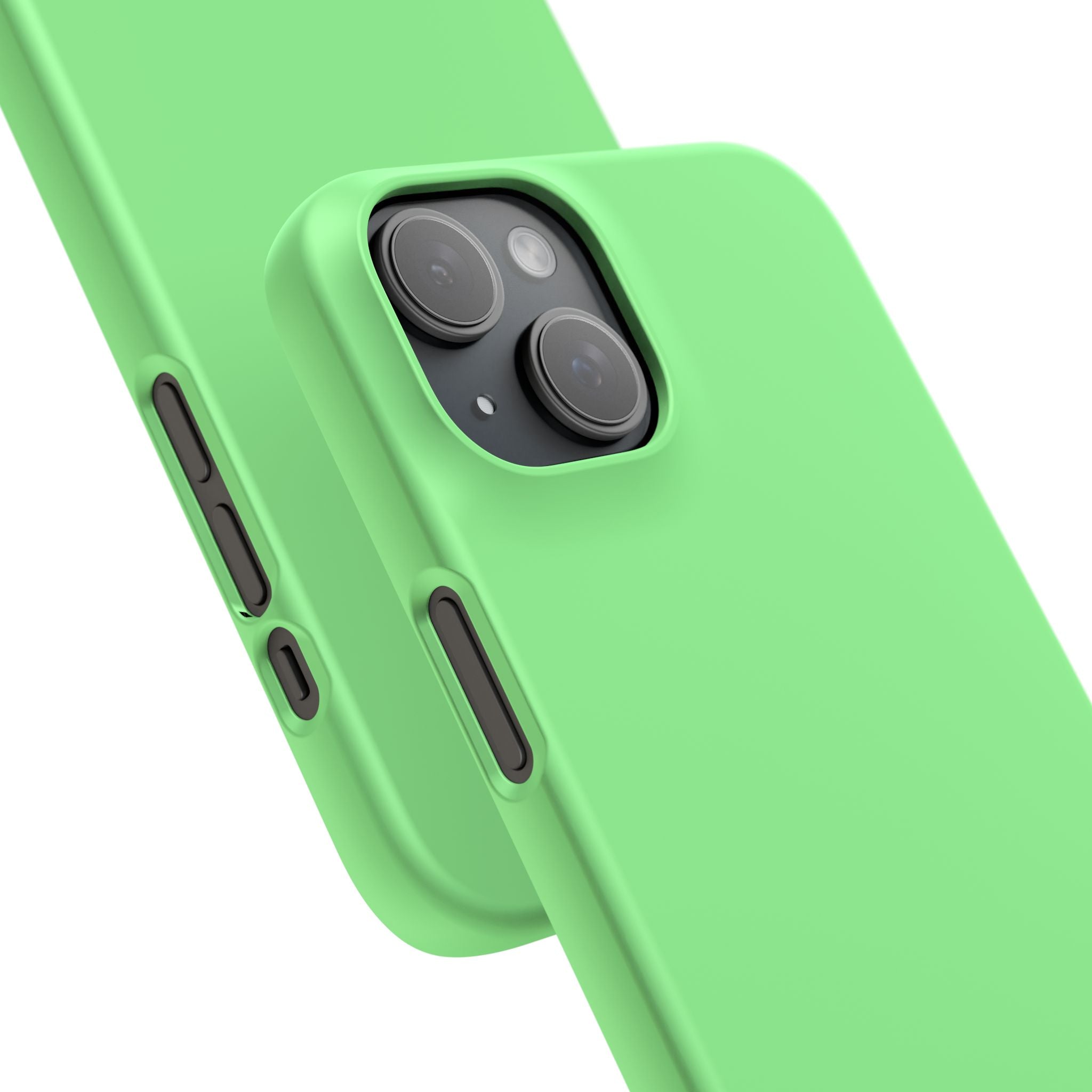 Pale Green iPhone 15 - Slim Phone Case