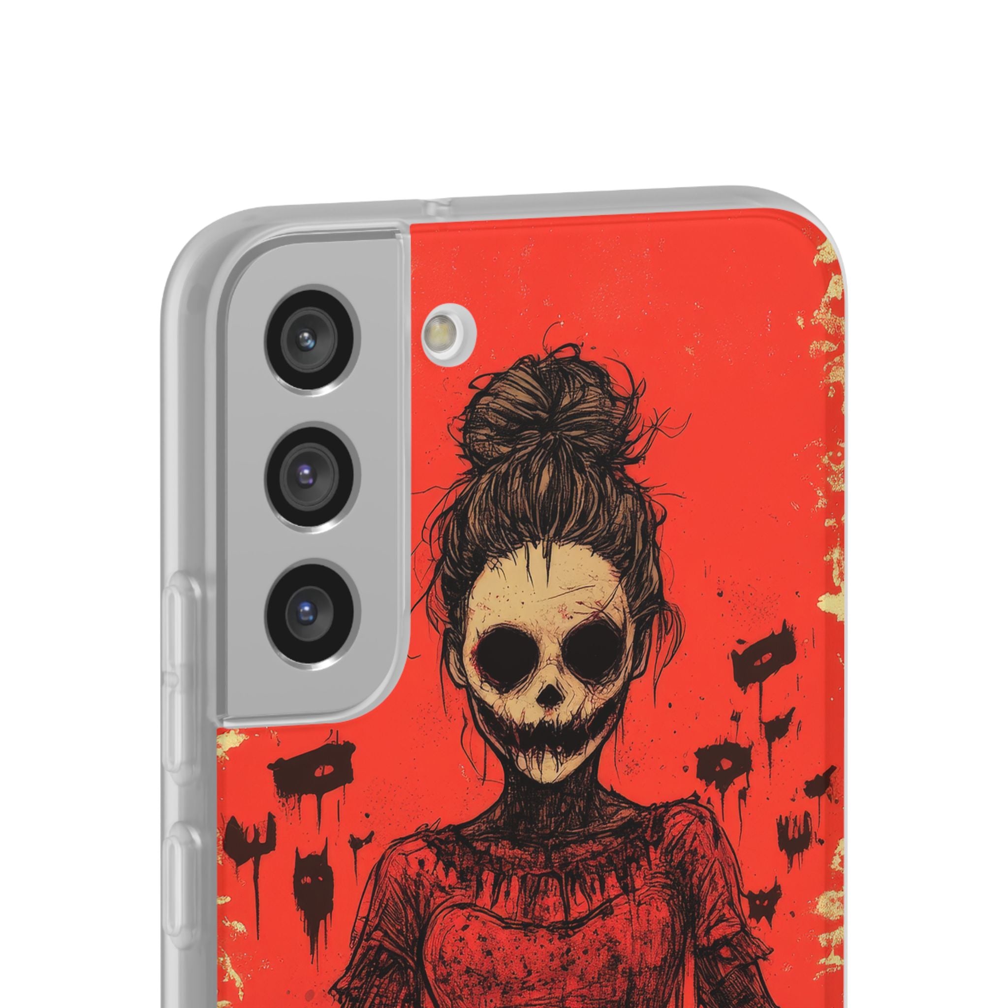 Haunting Scarlet Descent Samsung S22 - Flexi Phone Case