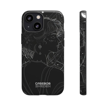 Celestial Bloom Silhouette iPhone 13 - Tough
