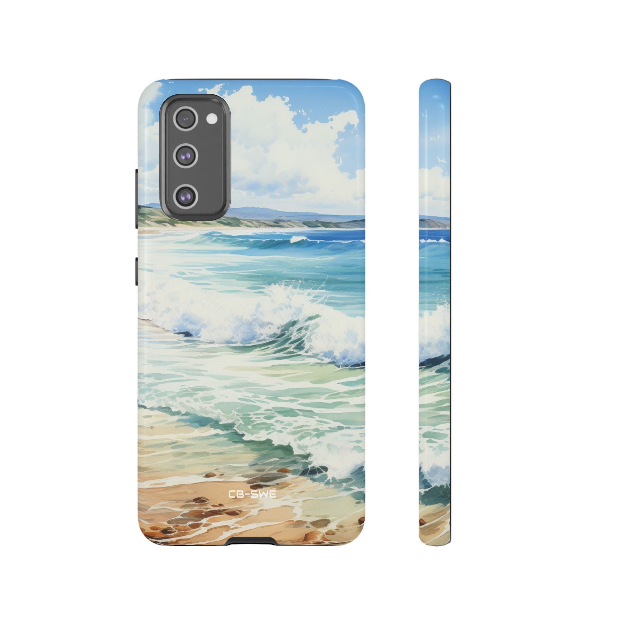 Serene Coastal Watercolors - Samsung Case