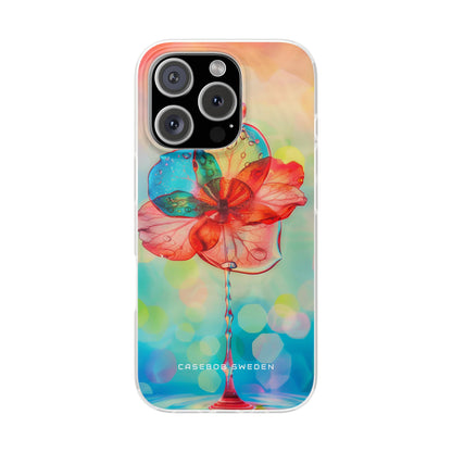 Ethereal Glass Flower iPhone 16 - Flexi Phone Case