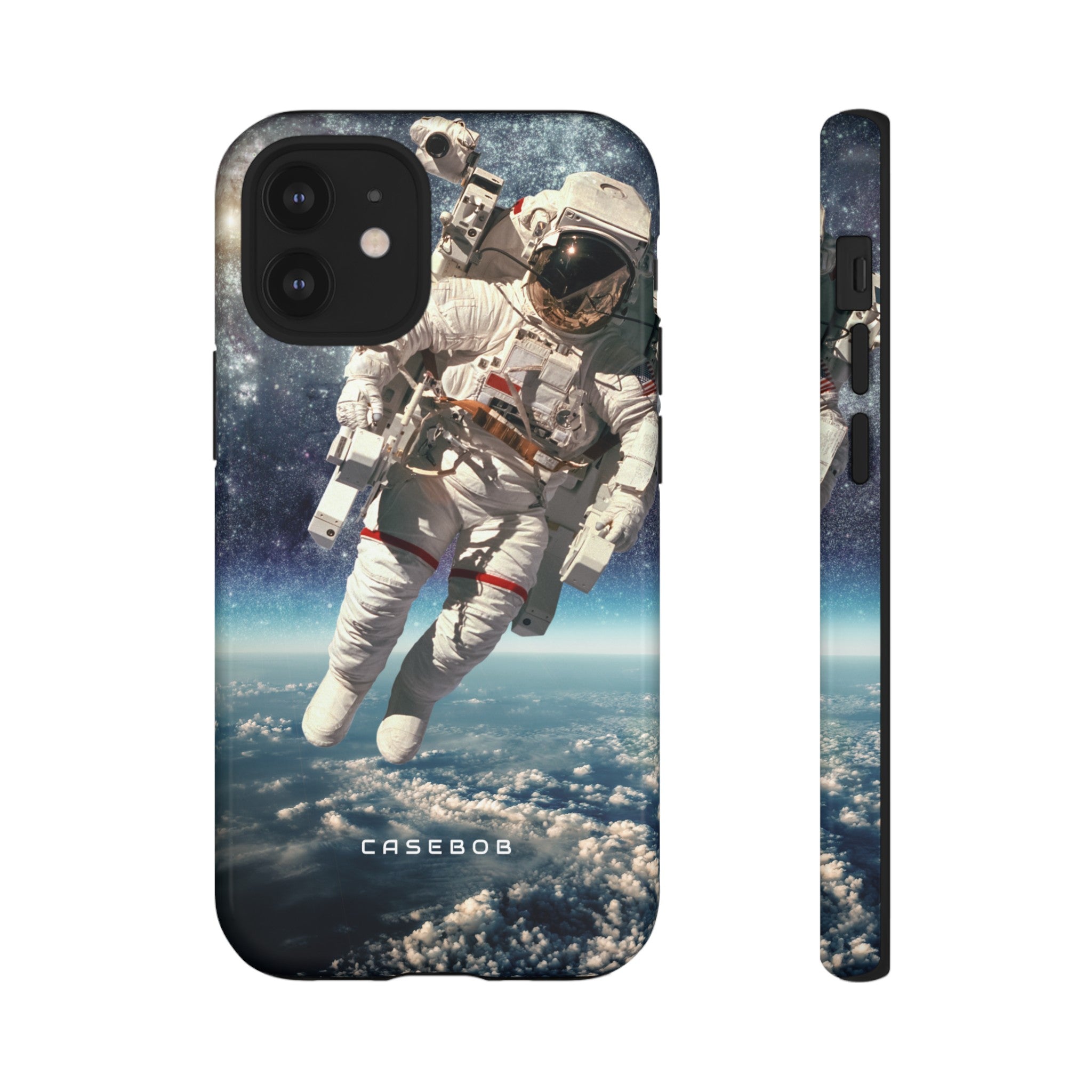 Astronaut in outer space - Protective Phone Case