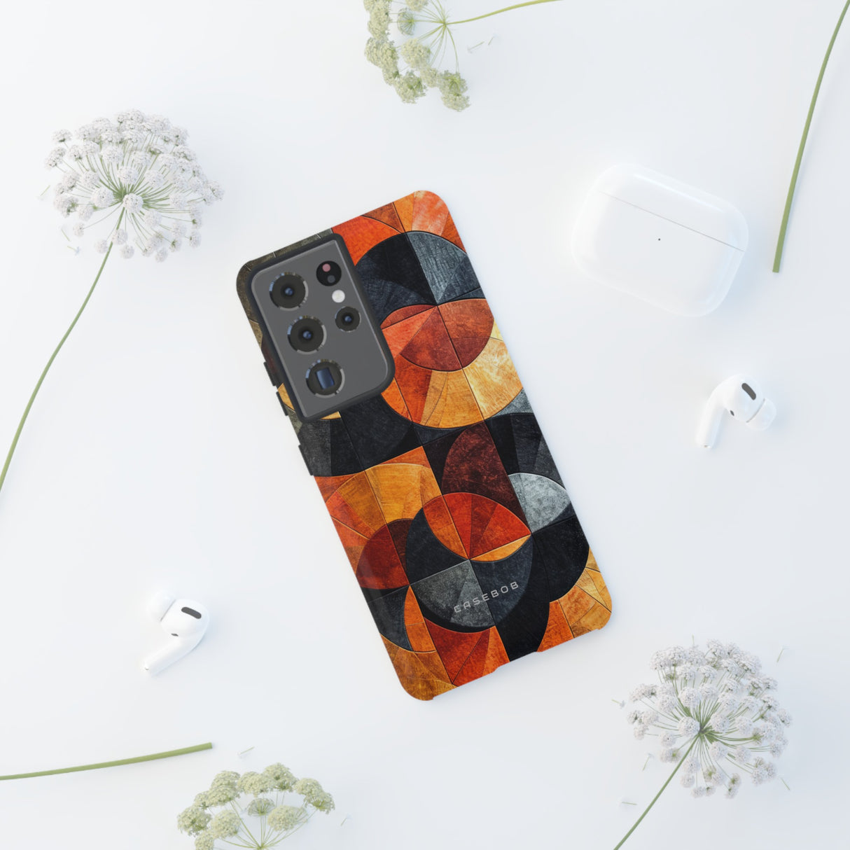 Vintage Geometric - Protective Phone Case