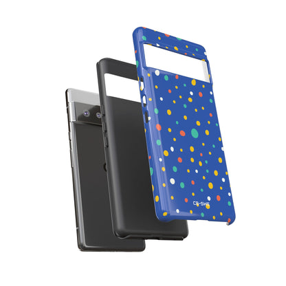 Colorful Dots Dance - Google Pixel Case