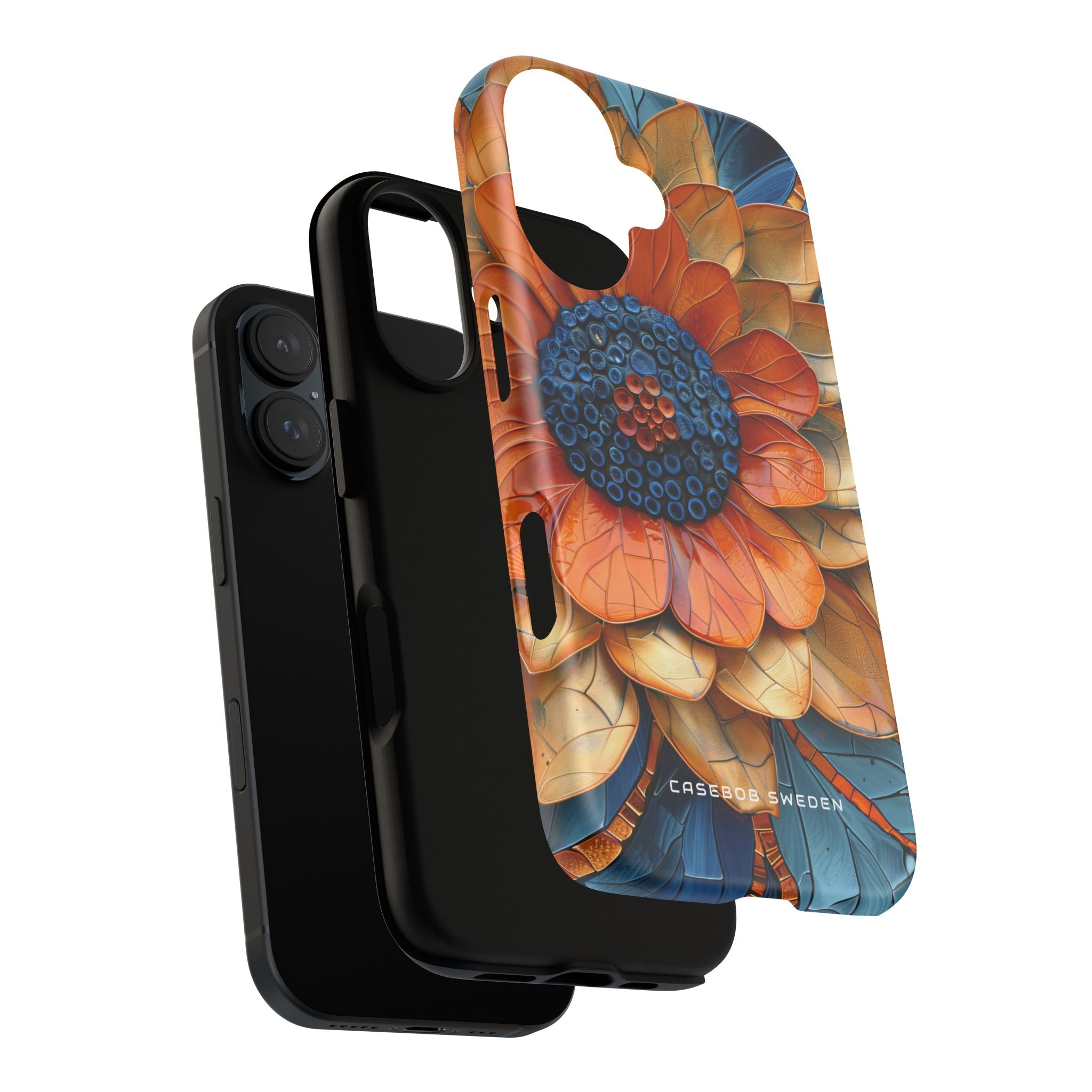 Mosaic Blossom Harmony iPhone 16 - Tough Phone Case