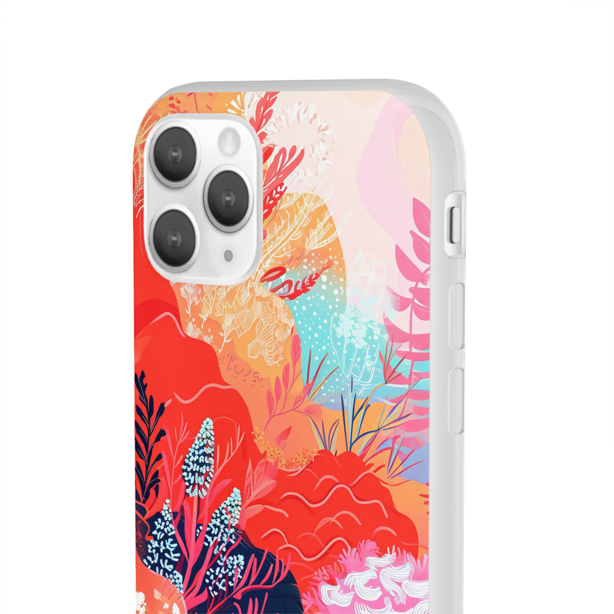 Living Coral  | Phone Case for iPhone (Flexible Case)