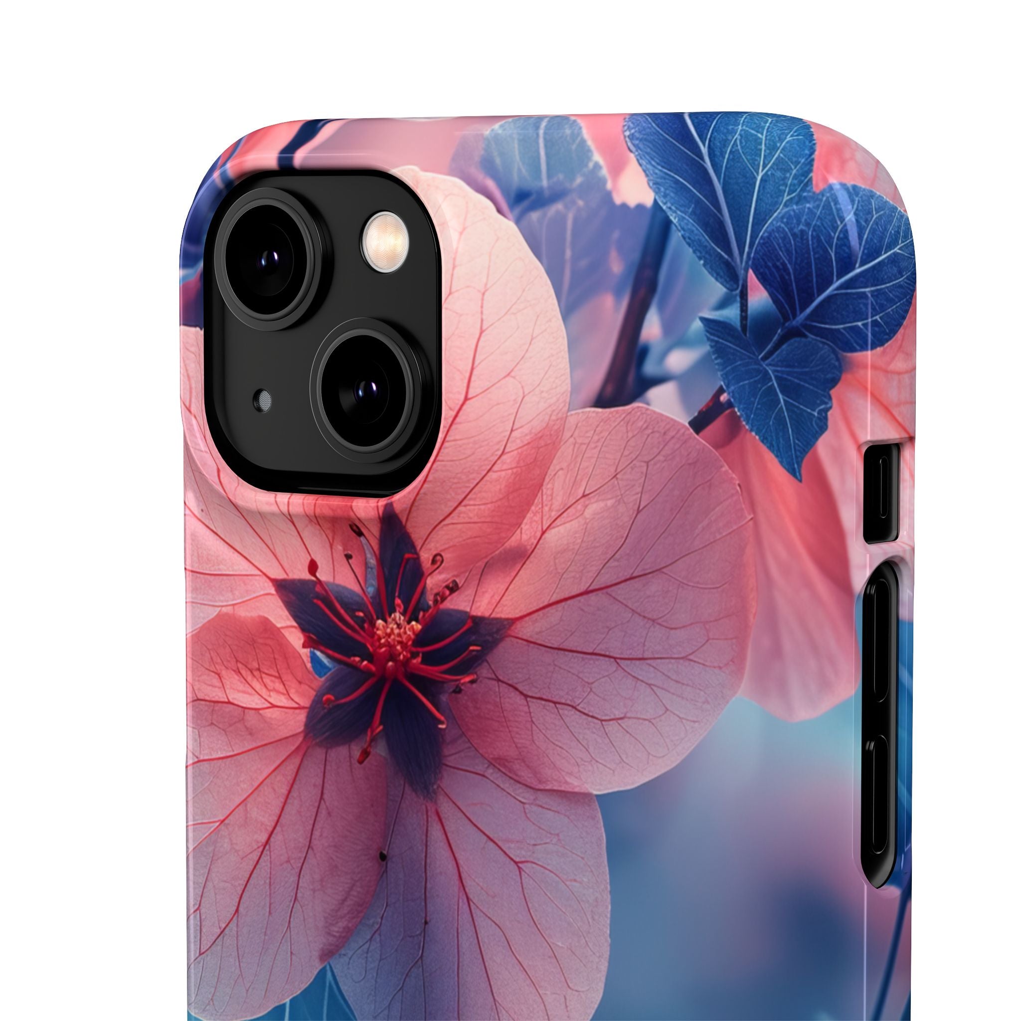 Blossom Serenity - Slim iPhone 14 Phone Case