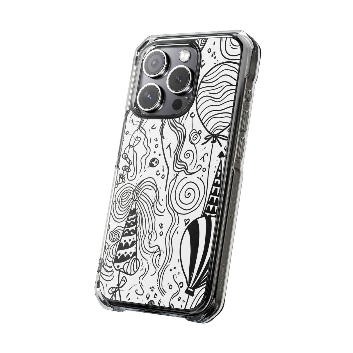 Whimsical Festivity - Phone Case for iPhone (Clear Impact - Magnetic)