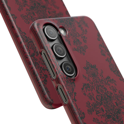 Gothic Crimson Elegance Samsung S23 - Slim Phone Case