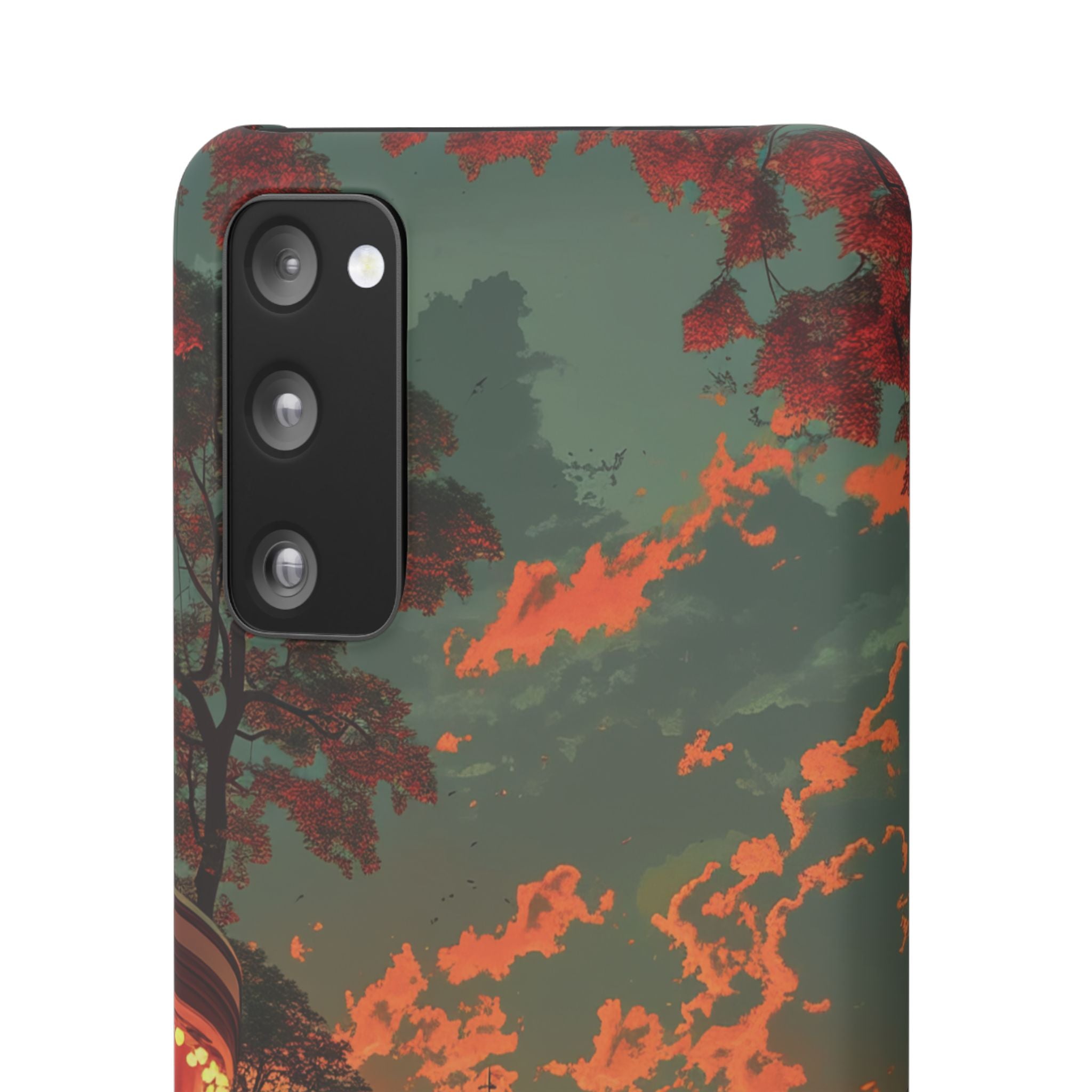 Mid-Century Nostalgia Streetscape Samsung S20 - Slim Phone Case