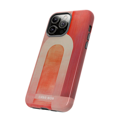 Crimson Arches iPhone 14 Pro Max Case - Tough